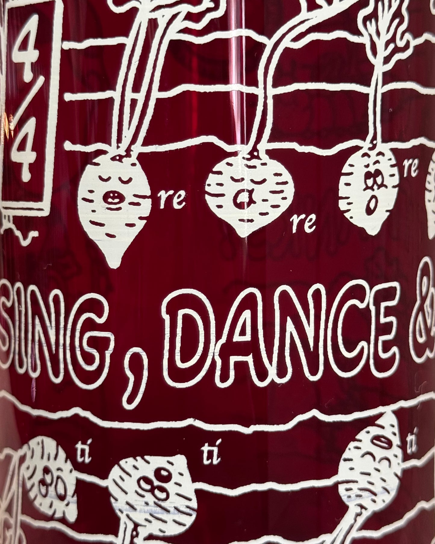 Sing Dance Give Thanks Nalgene