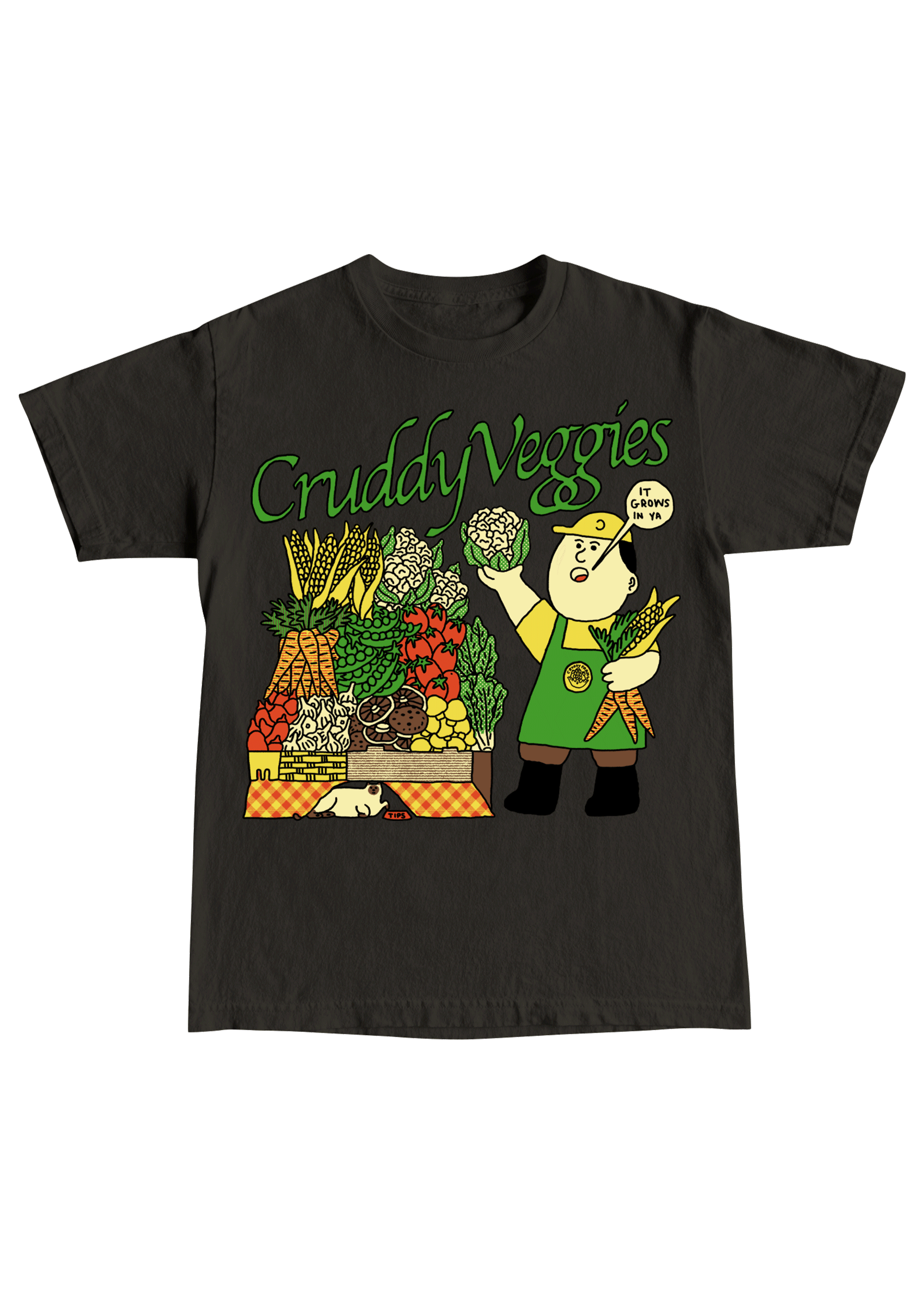 Veggies Tee Mocha