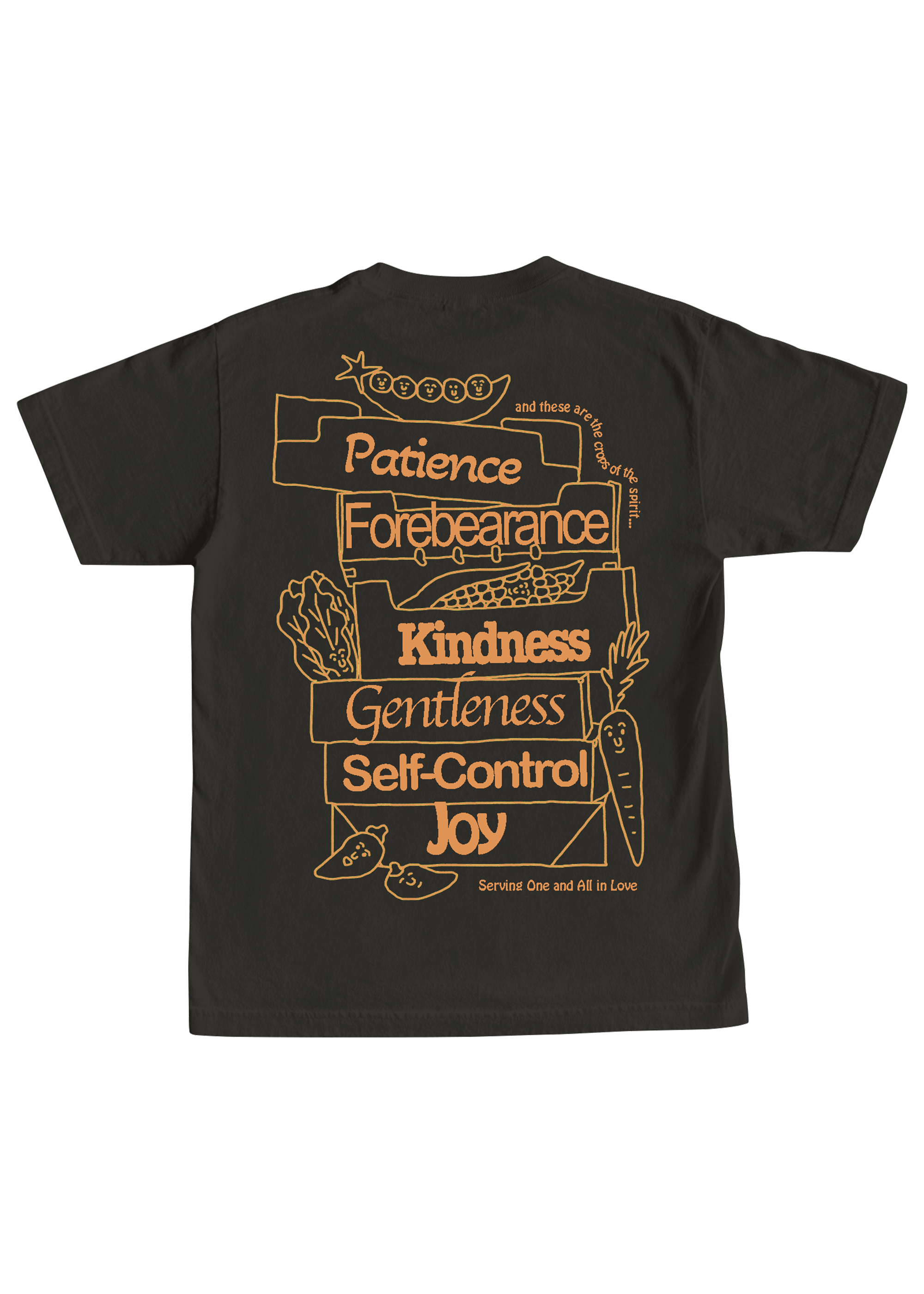 Veggies Tee Mocha