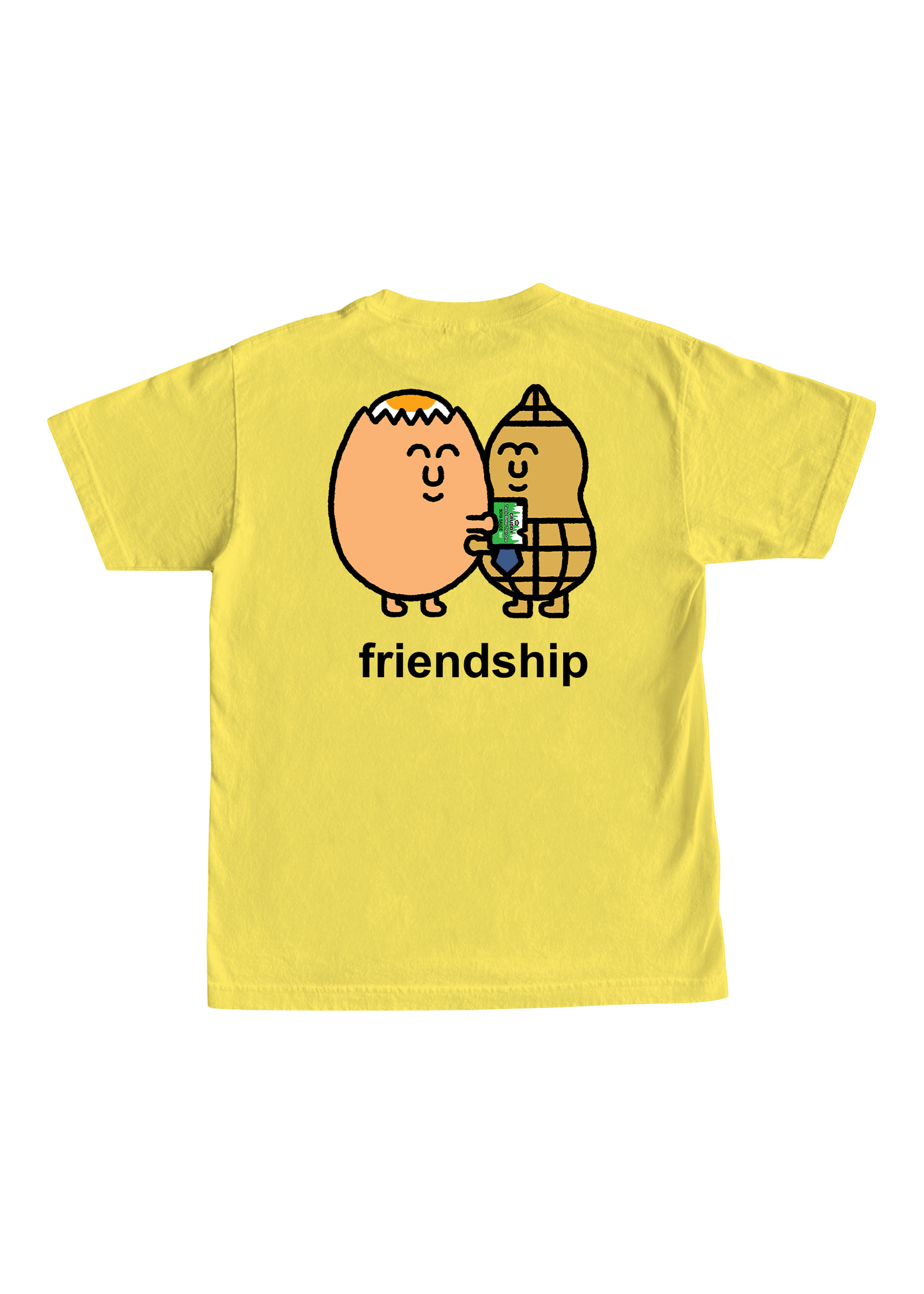 Crackhead and Nutjob Tee Yellow