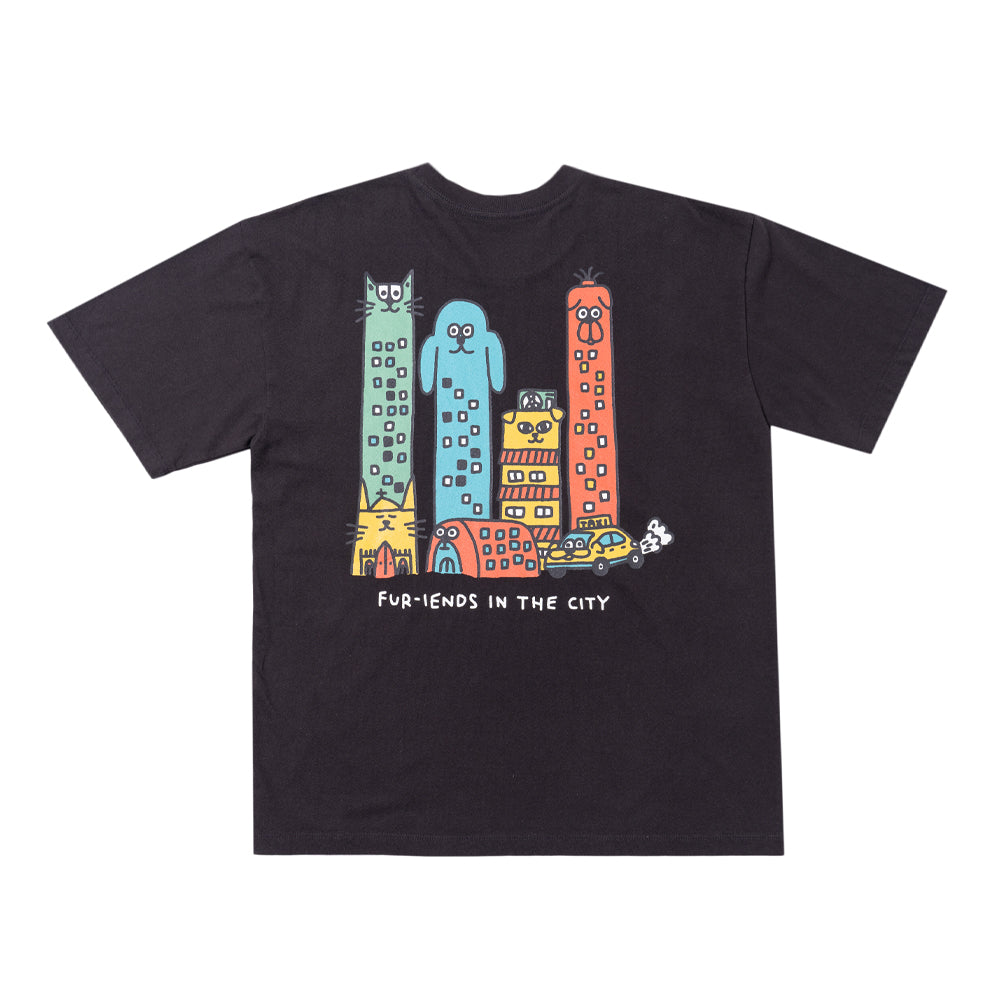 BIGWAVE FUR-IENDS TEE