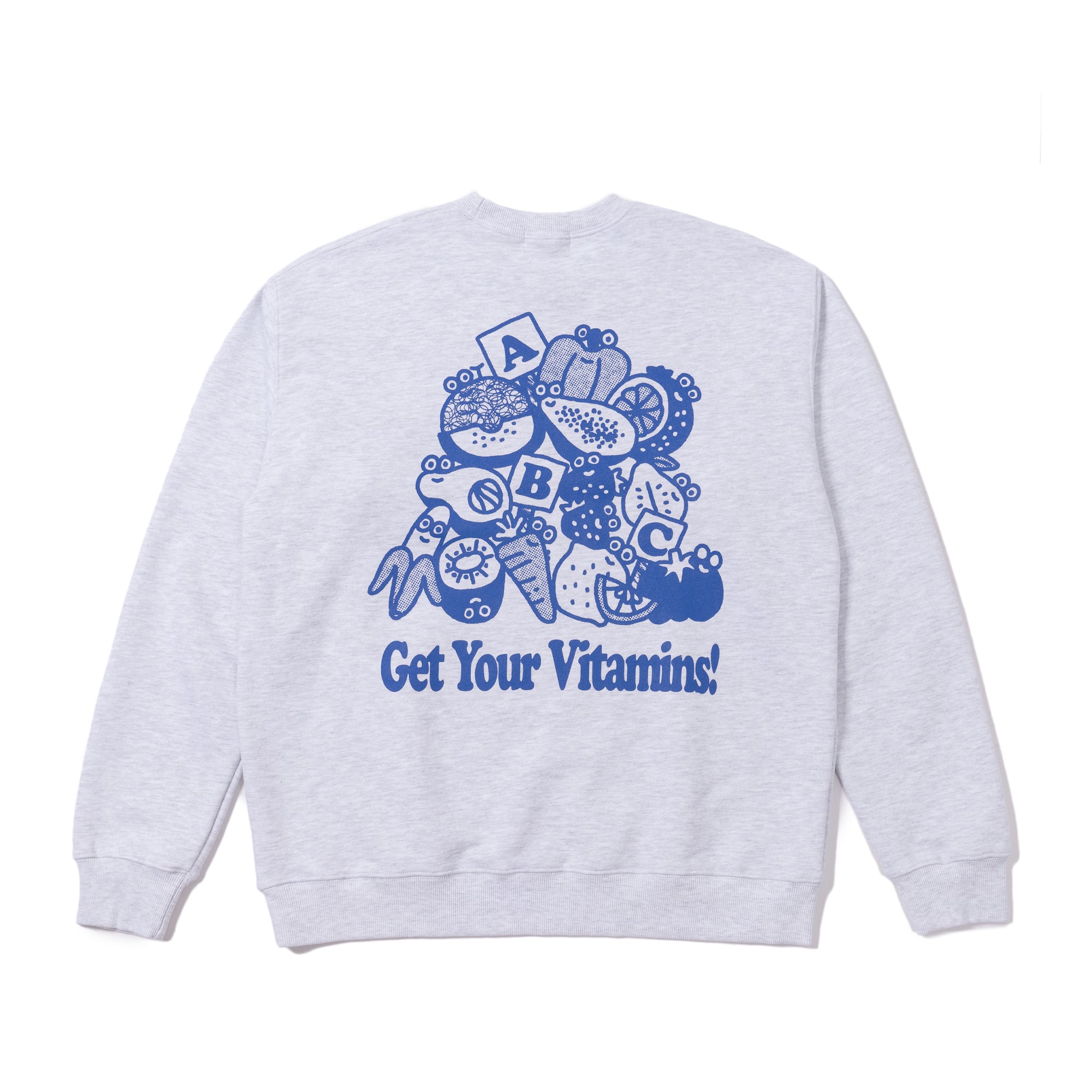 BIGWAVE VITAMINS SWEATSHIRT - MELANGE