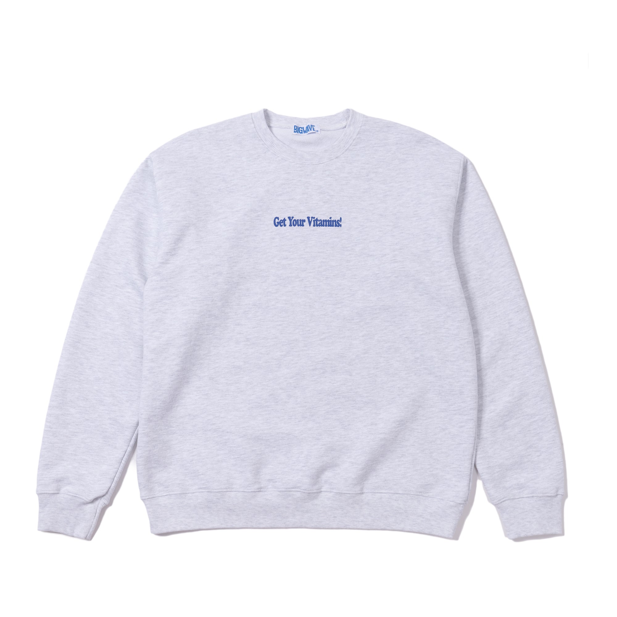 BIGWAVE VITAMINS SWEATSHIRT - MELANGE