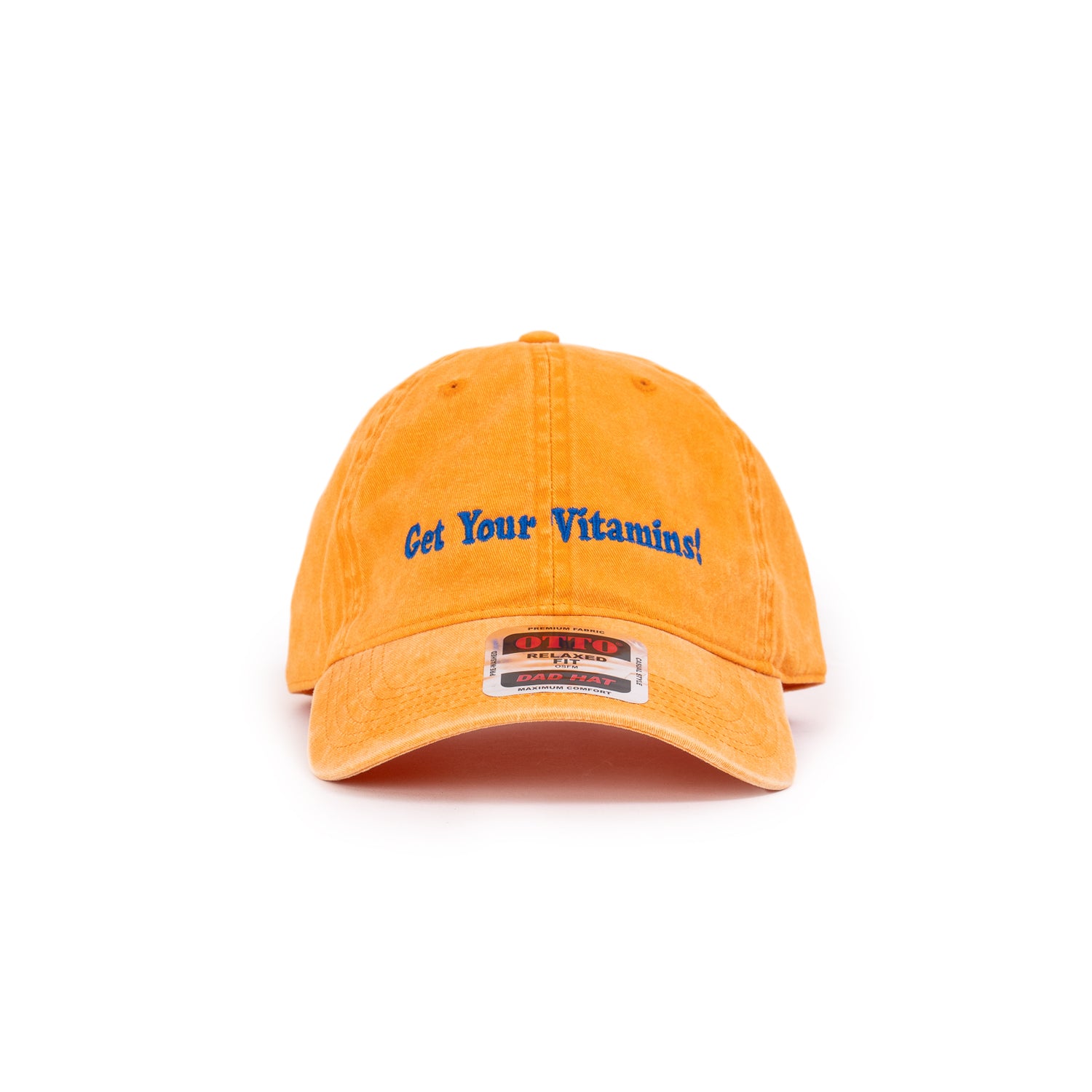 BIGWAVE GET YOUR VITAMINS WASHED CAP - ORANGE