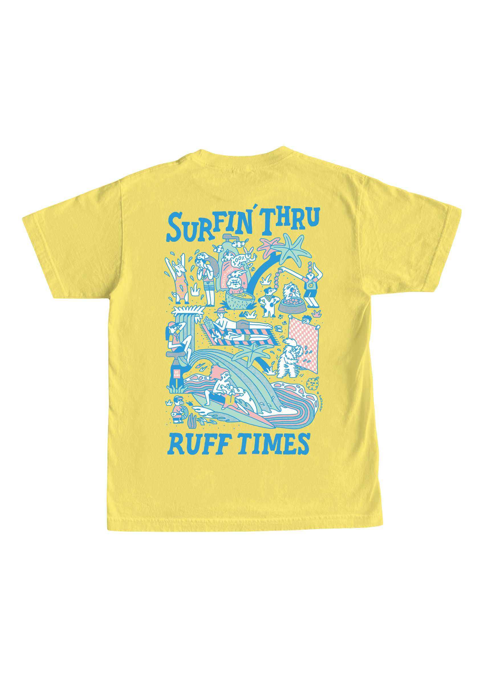 Cruddy x Bubbly Tee Yellow