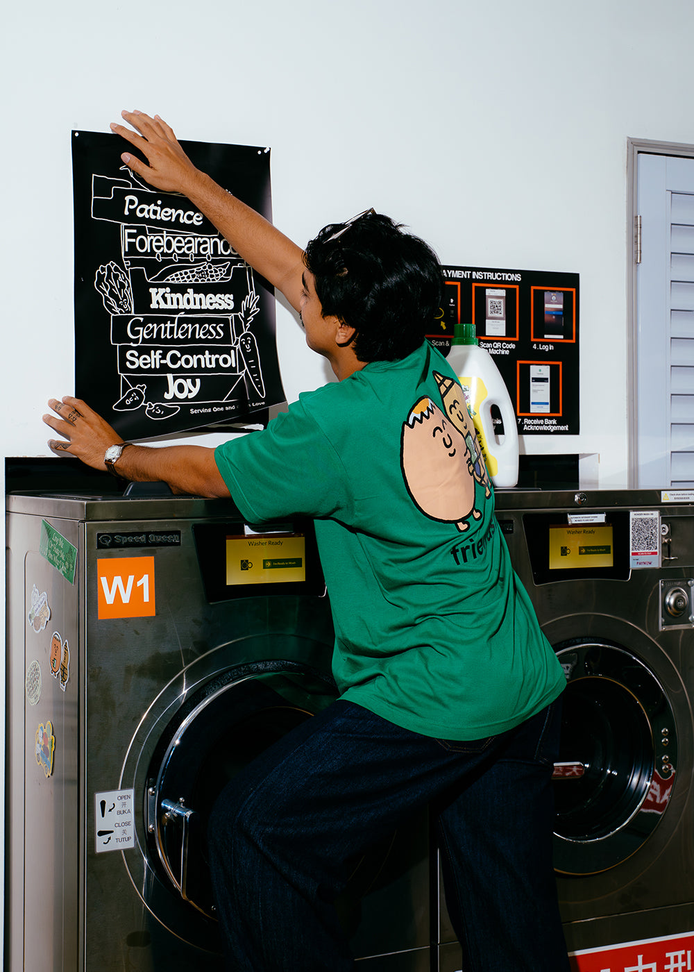 Crackhead and Nutjob Tee Green