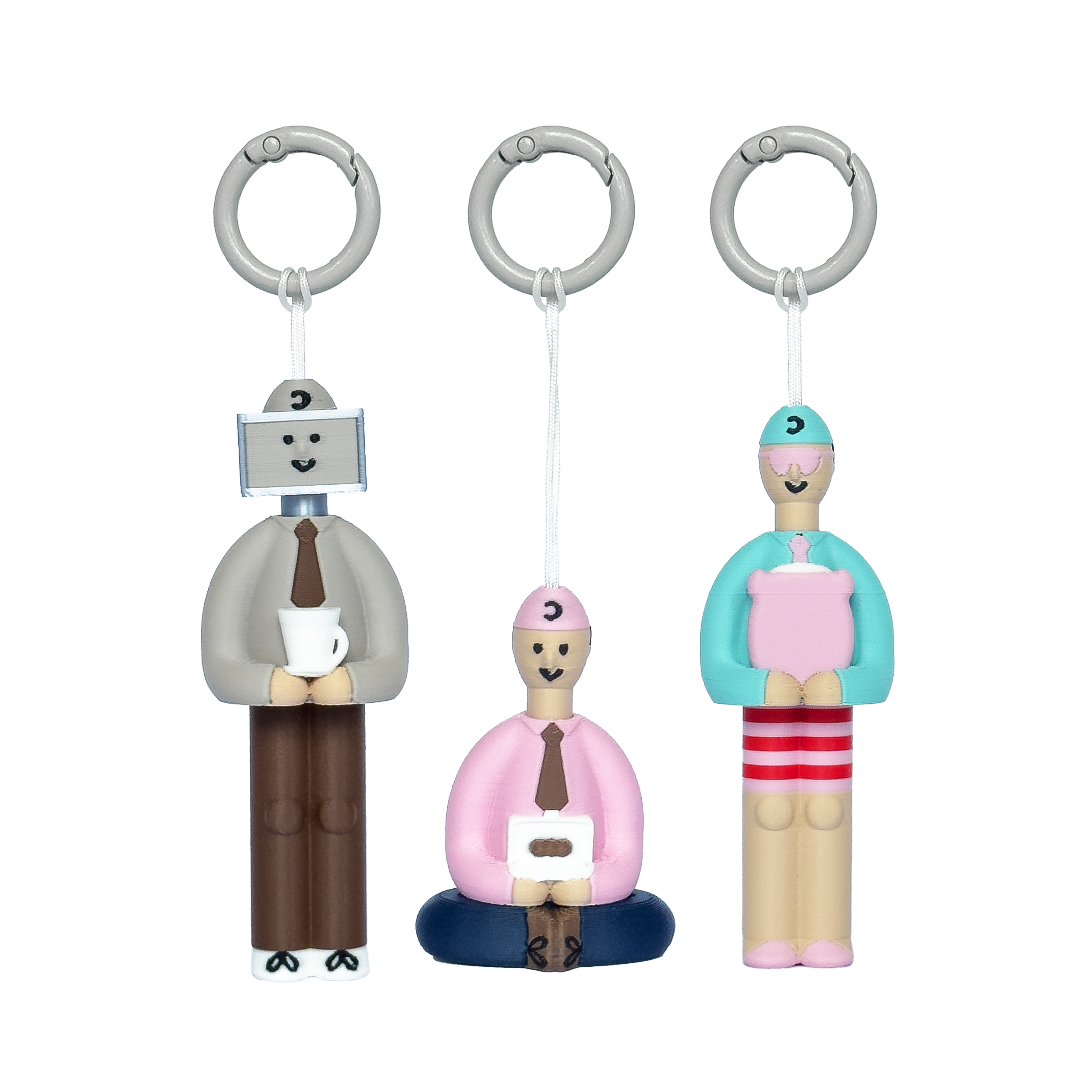 Greg At Work Mystery Box Keychain