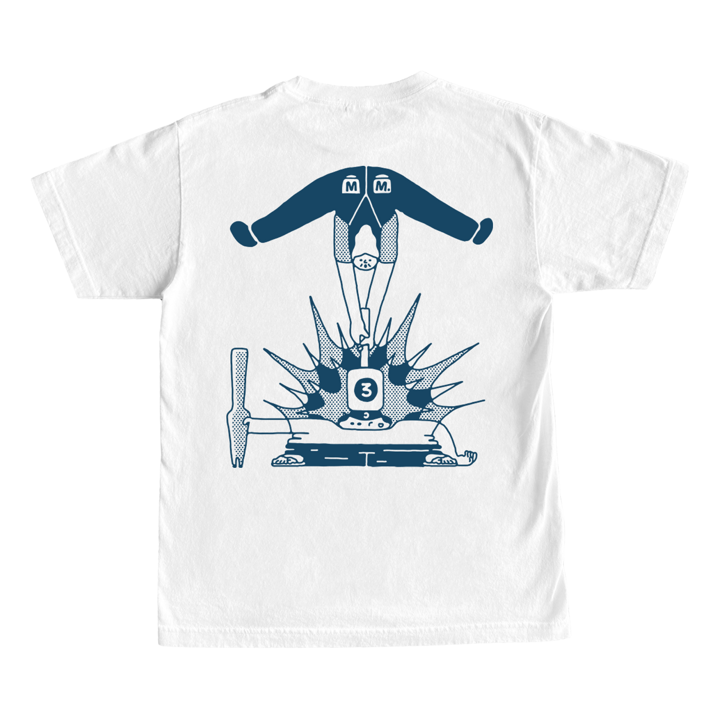 Hammer Time Tee - White