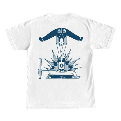 Hammer Time Tee - White