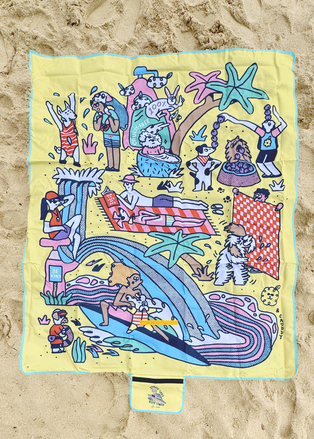 Cruddy x Bubbly Picnic Mat