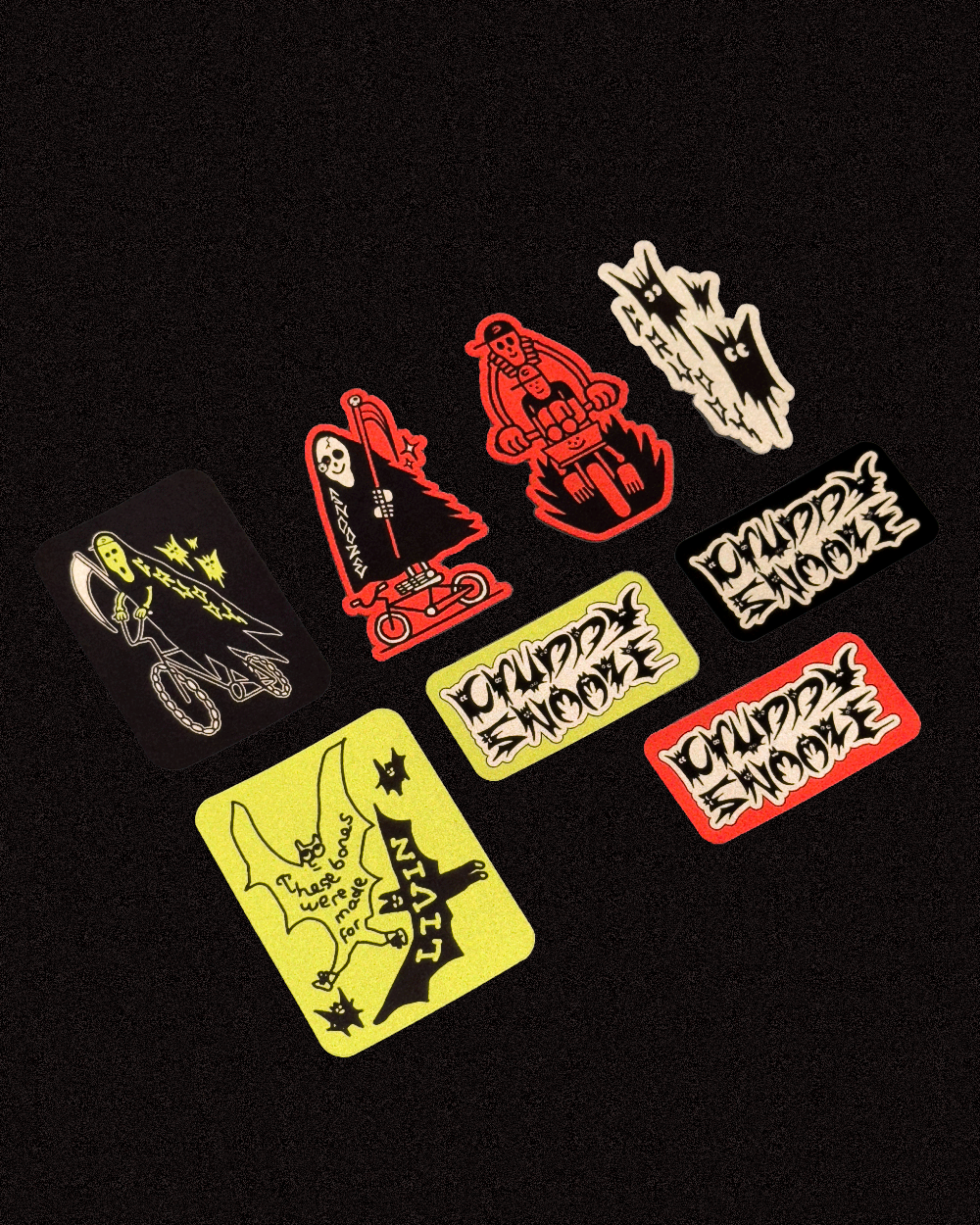 These Bones Were Made for Livin' Sticker Pack