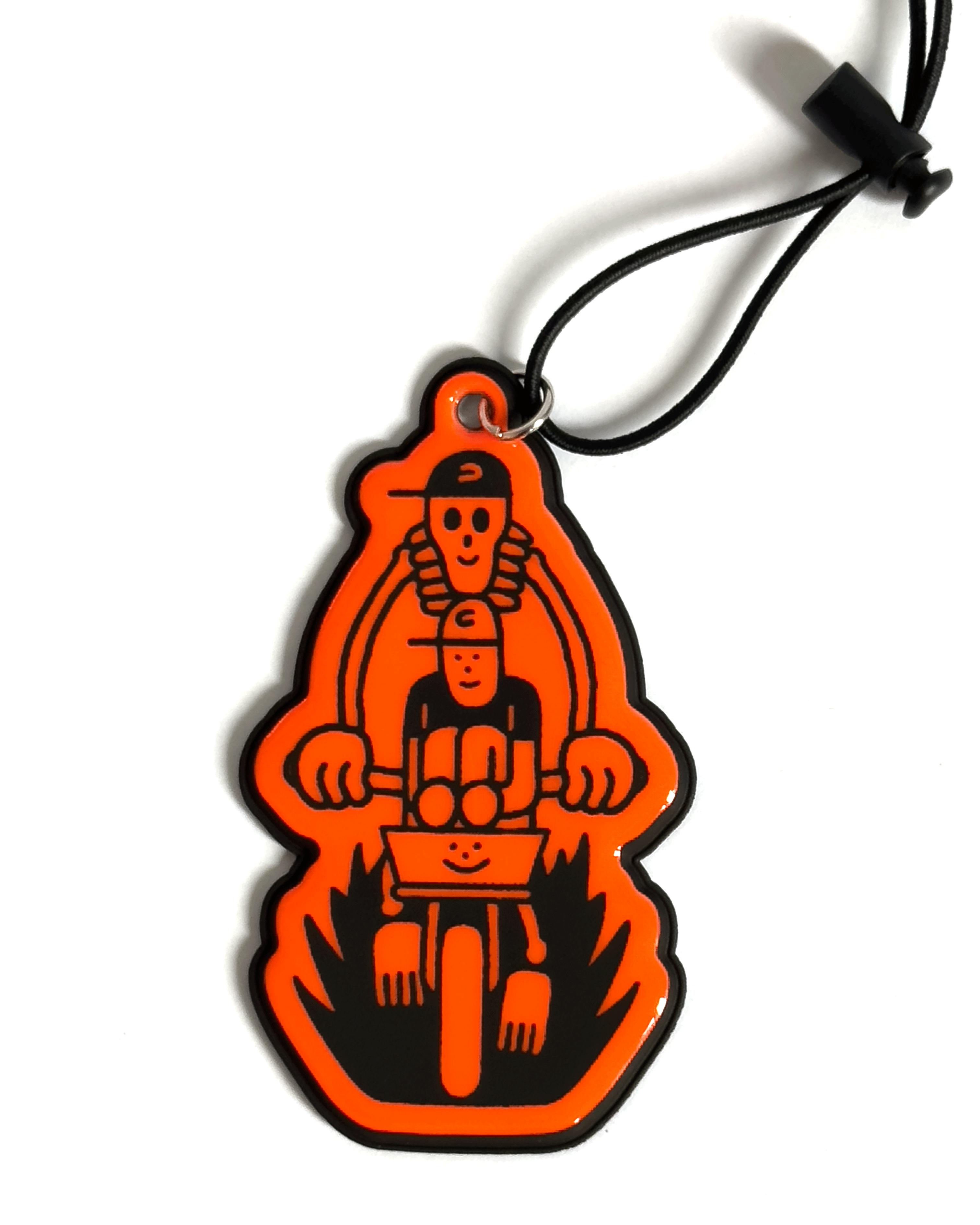 These Bones Were Made for Livin' Bicycle Reflector