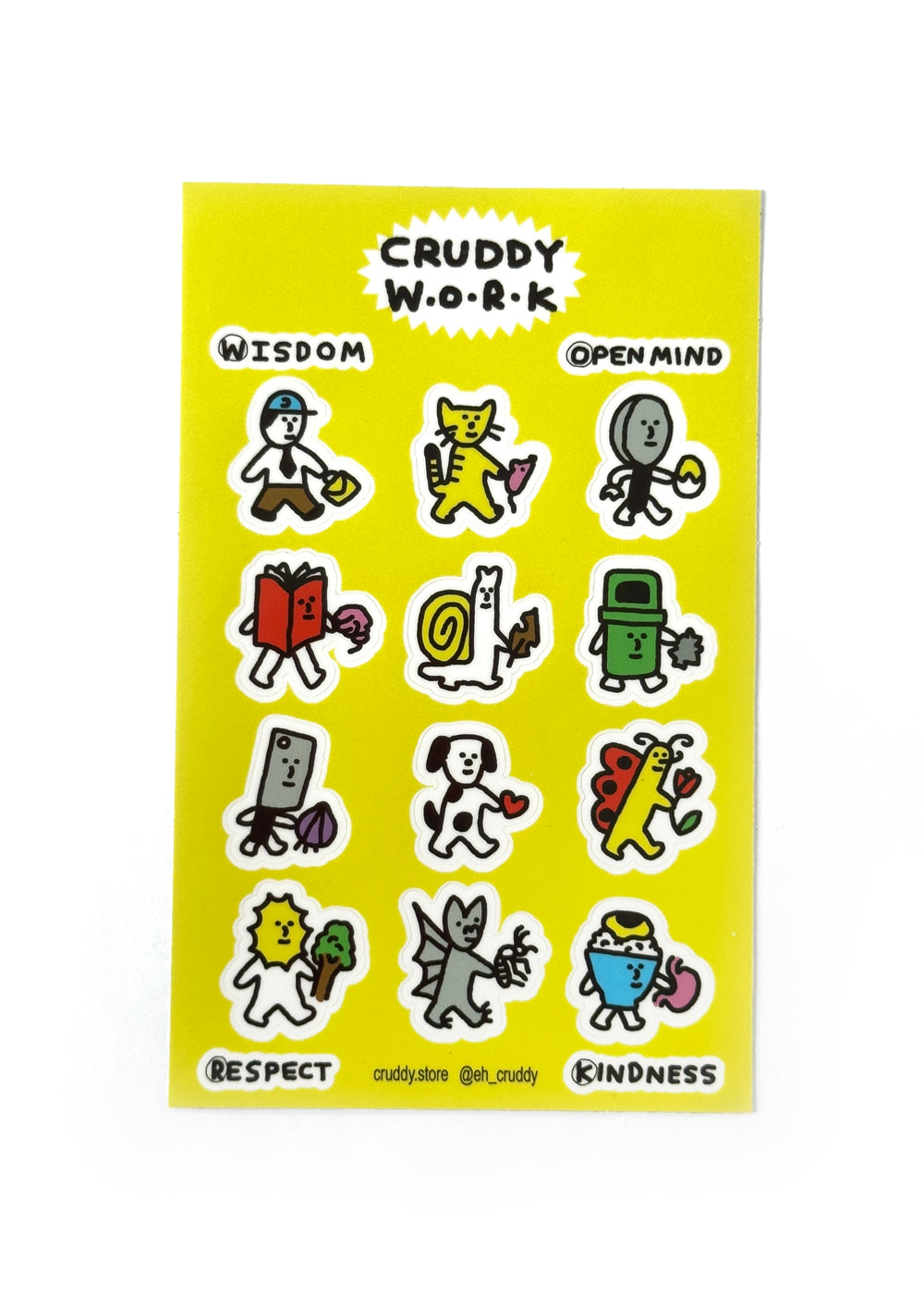 Cruddy Sticker Sheet