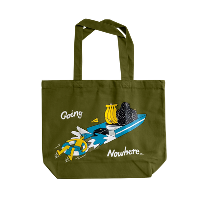 Going Nowhere Tote Bag