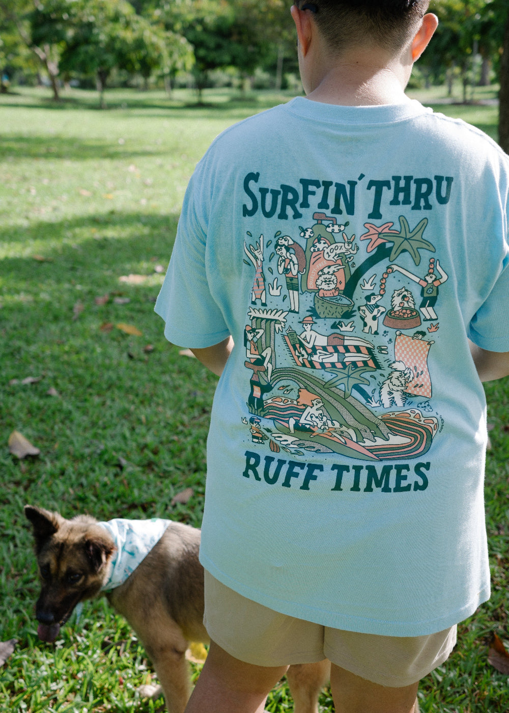 Cruddy x Bubbly Tee Blue
