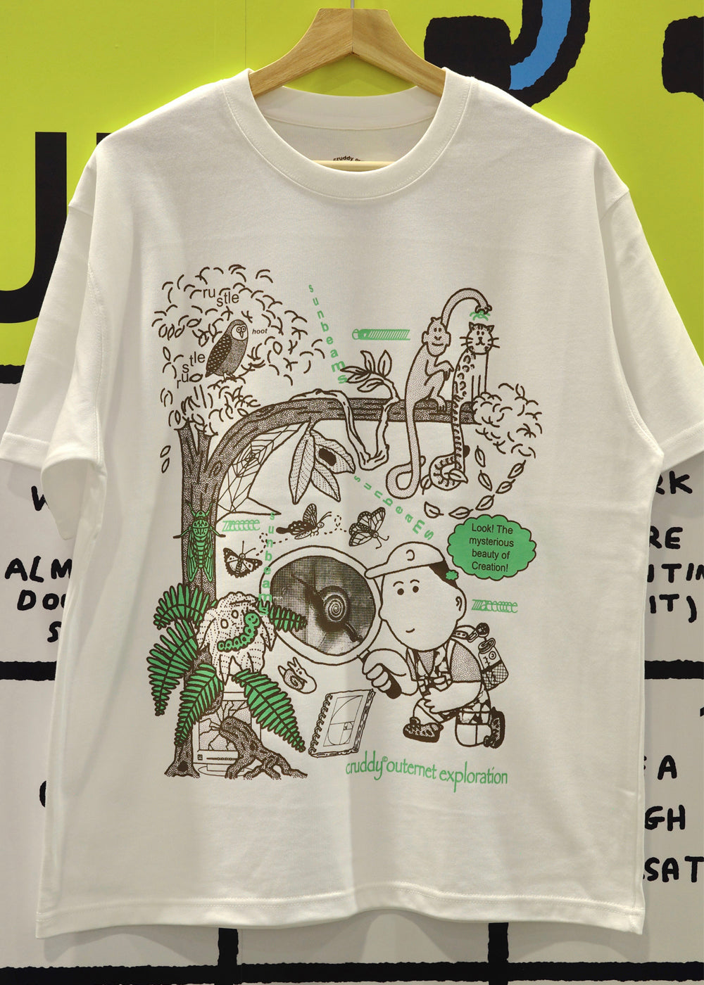 Outernet Exploration Tee White